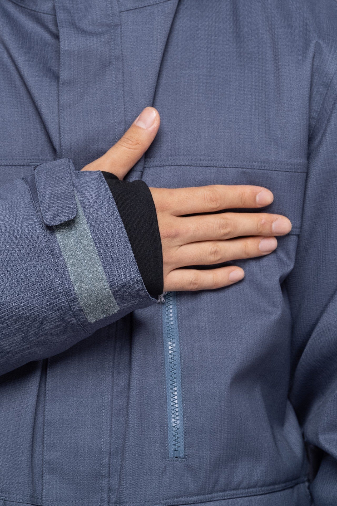 Mens Infinity Jacket - orion blue texture