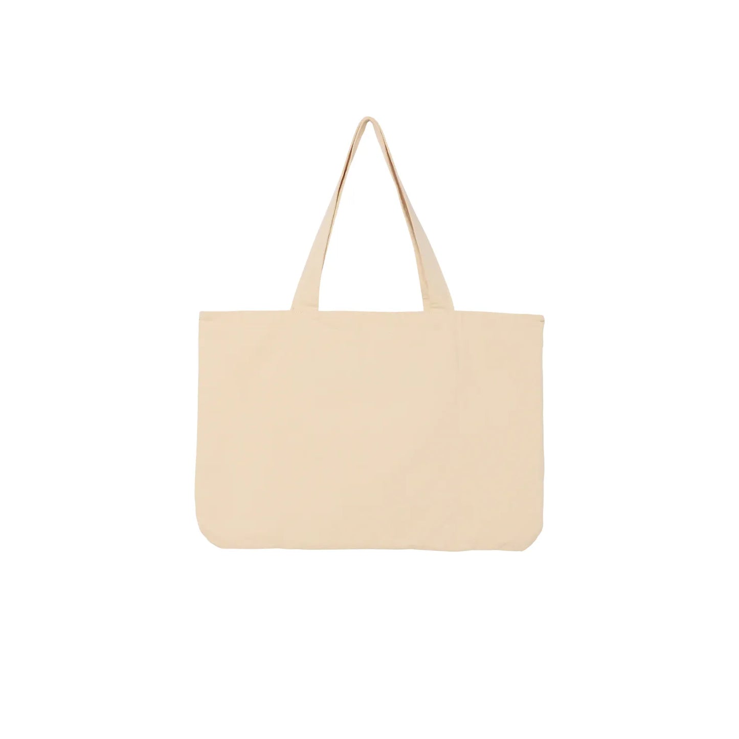 Outline Canvas Tote Bag - Natural