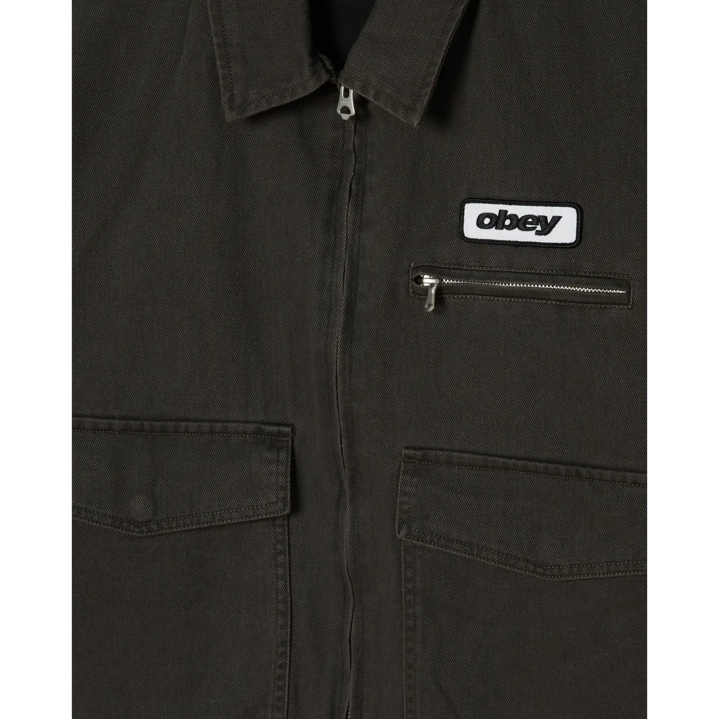 Obey Walter Work Jacket - Black