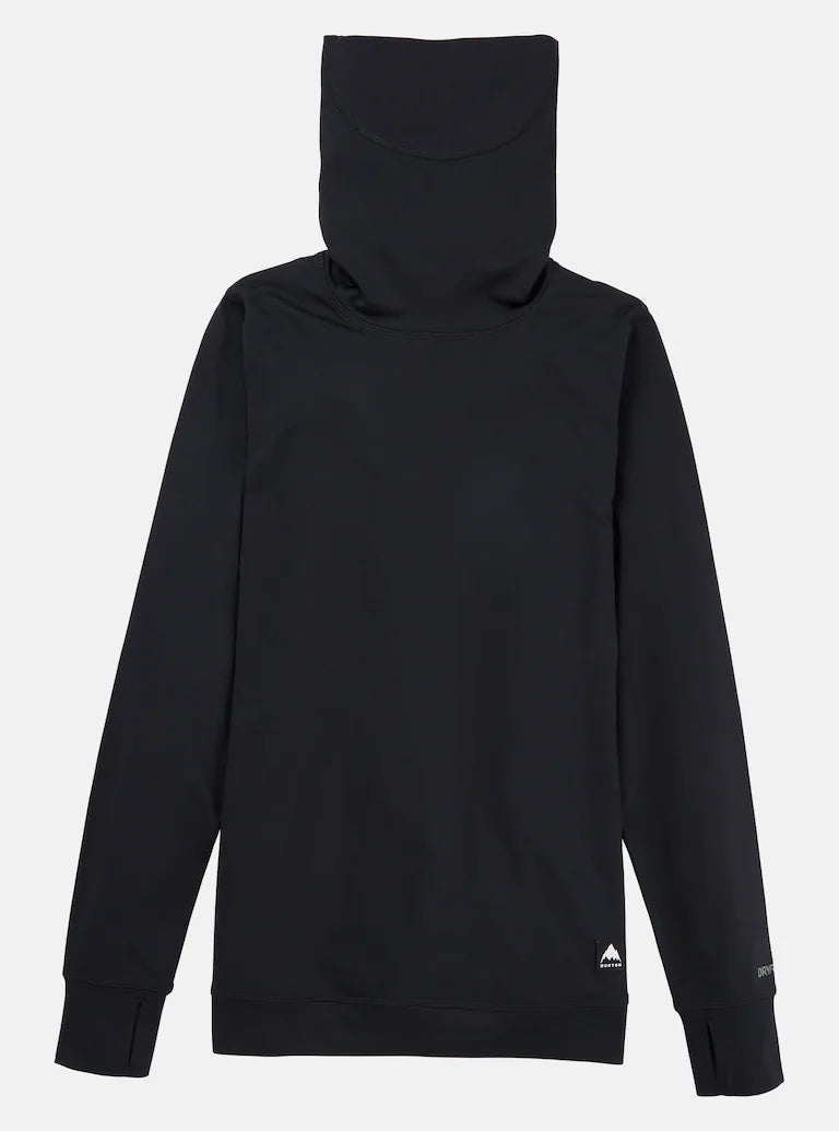 W Midweight Base Layer Long Neck * TRUE BLACK
