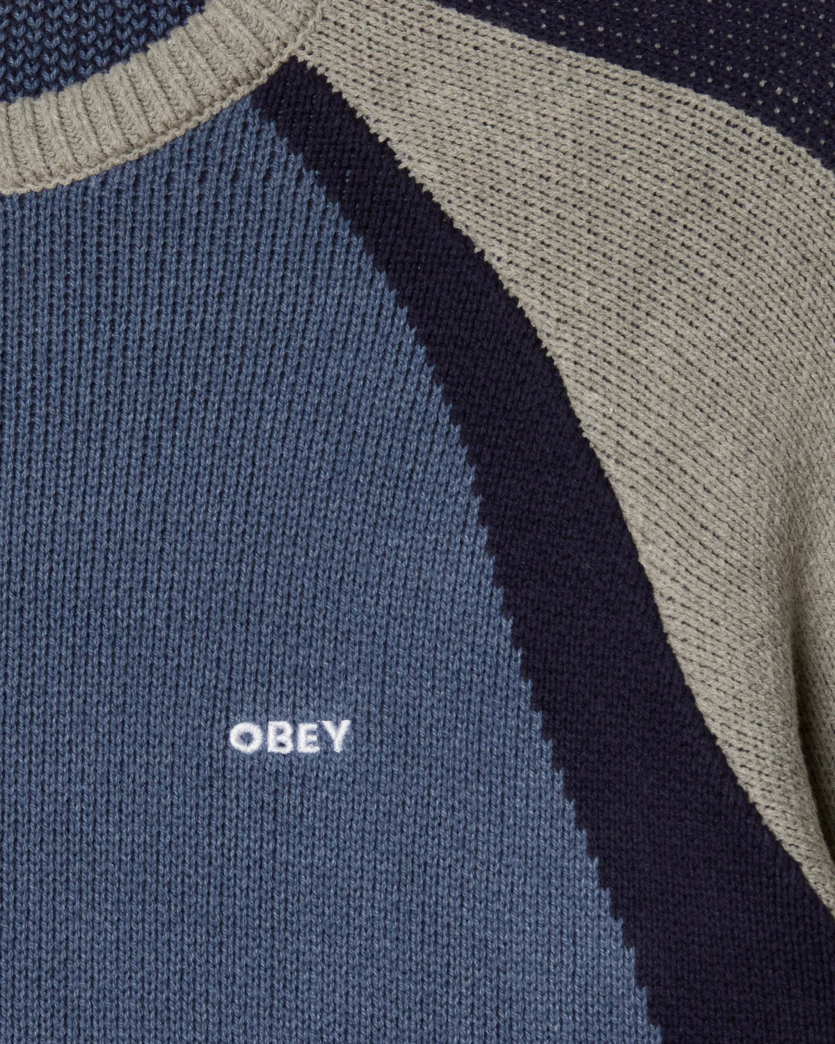 Crew Neck Sweater DULL BLUE
