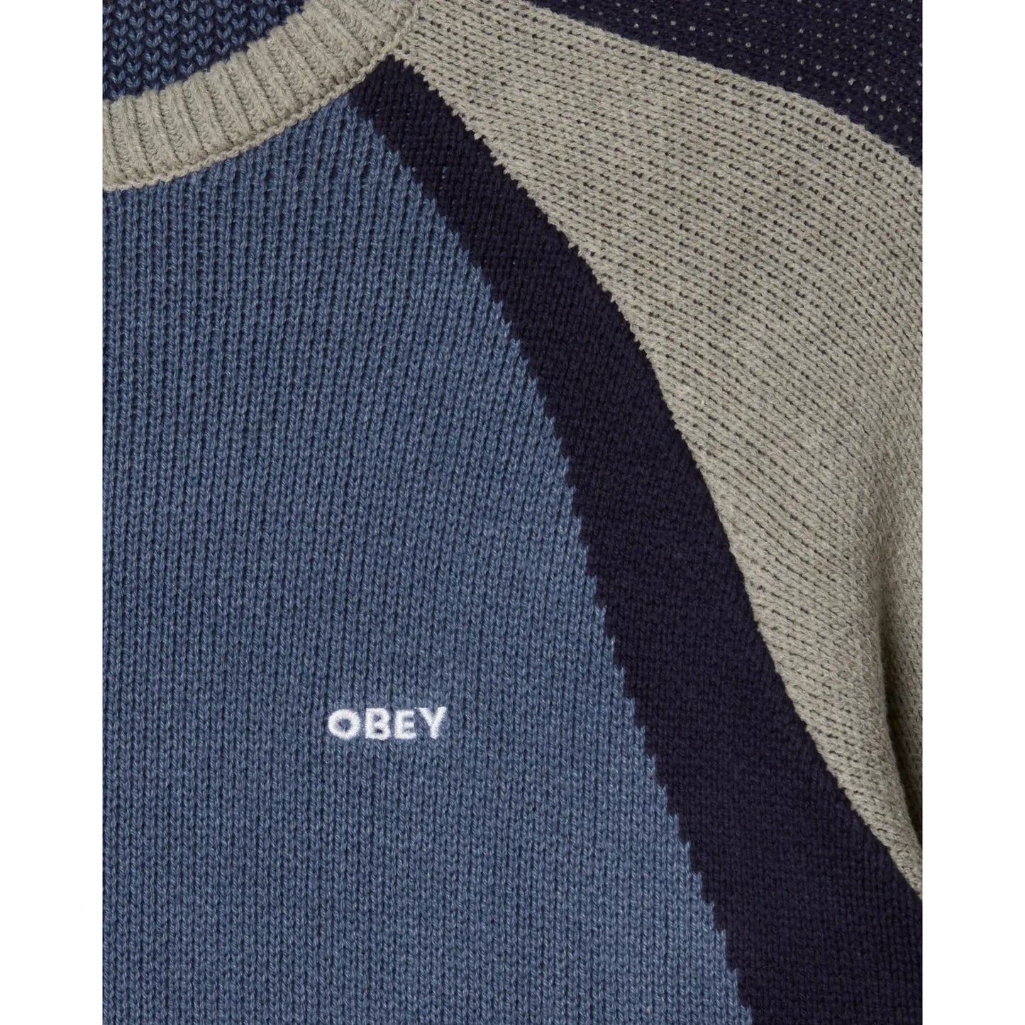 Crew Neck Sweater DULL BLUE