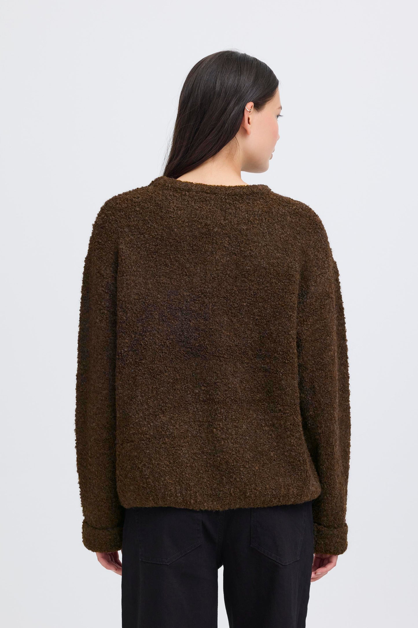 IHBLARISA LS Pullover - Coffee bean