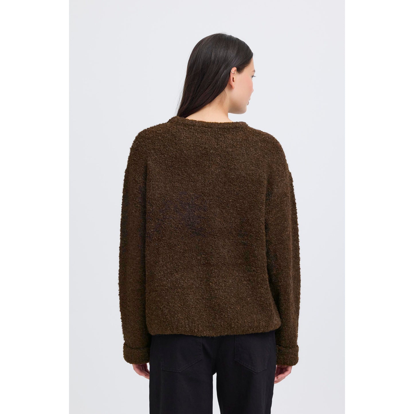 IHBLARISA LS Pullover - Coffee bean