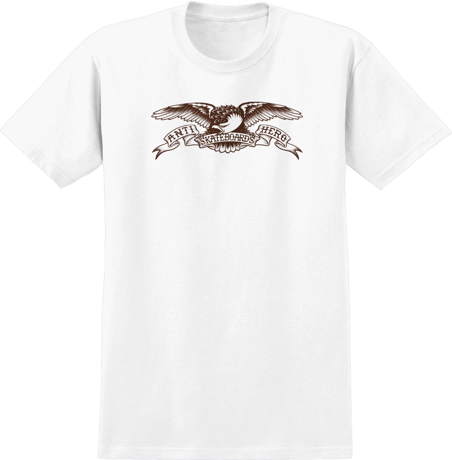 Basic Eagle T-Shirt - white/brown