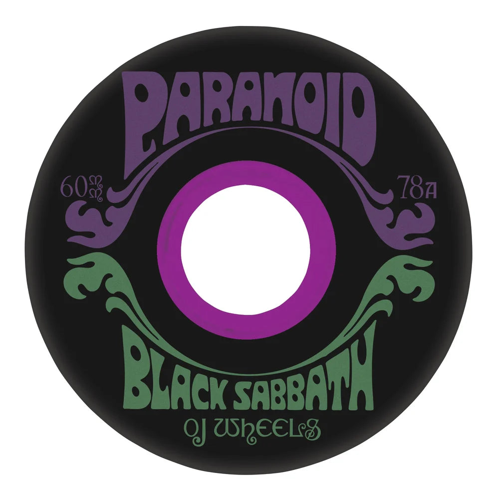 Black Sabbath Paranoid Super Juice 78A 60mm
