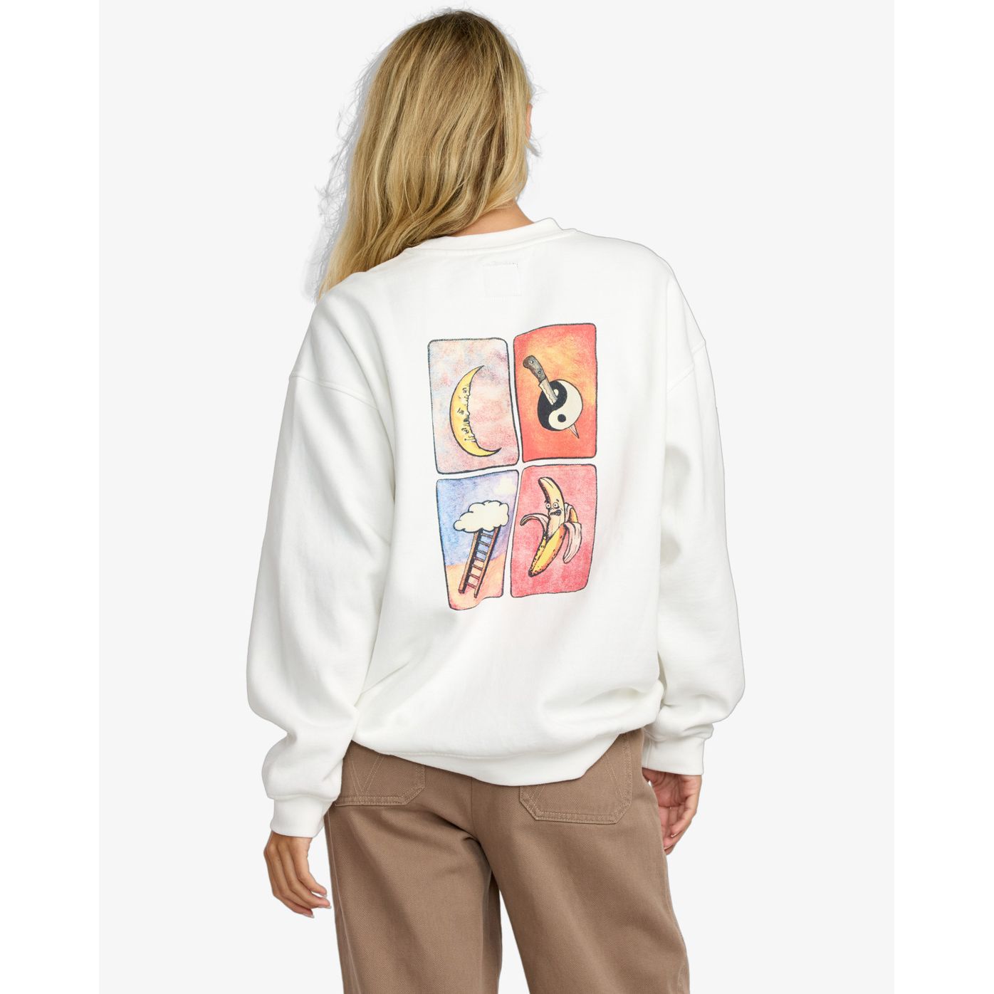 Spanky Loteria Fleece Crew