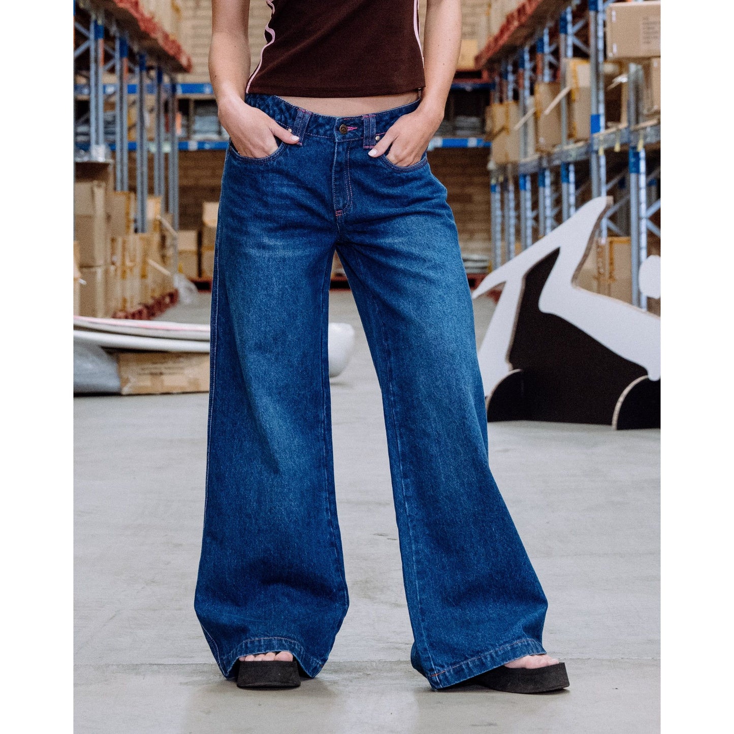 Colour me Wendy Wide Low Rise