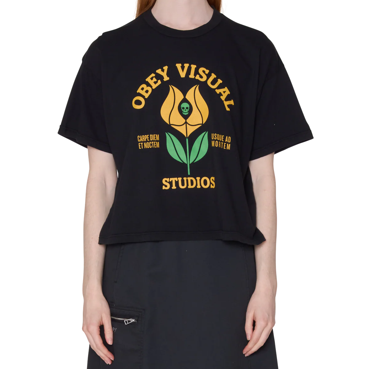 Carpe Diem Flower - Black