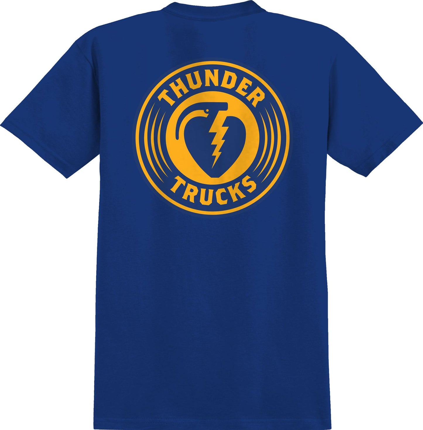 Charged Grenade T-Shirt - royal blue/gold
