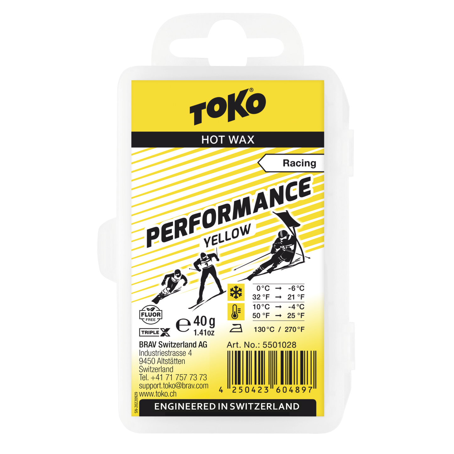 Performance yellow 40g
