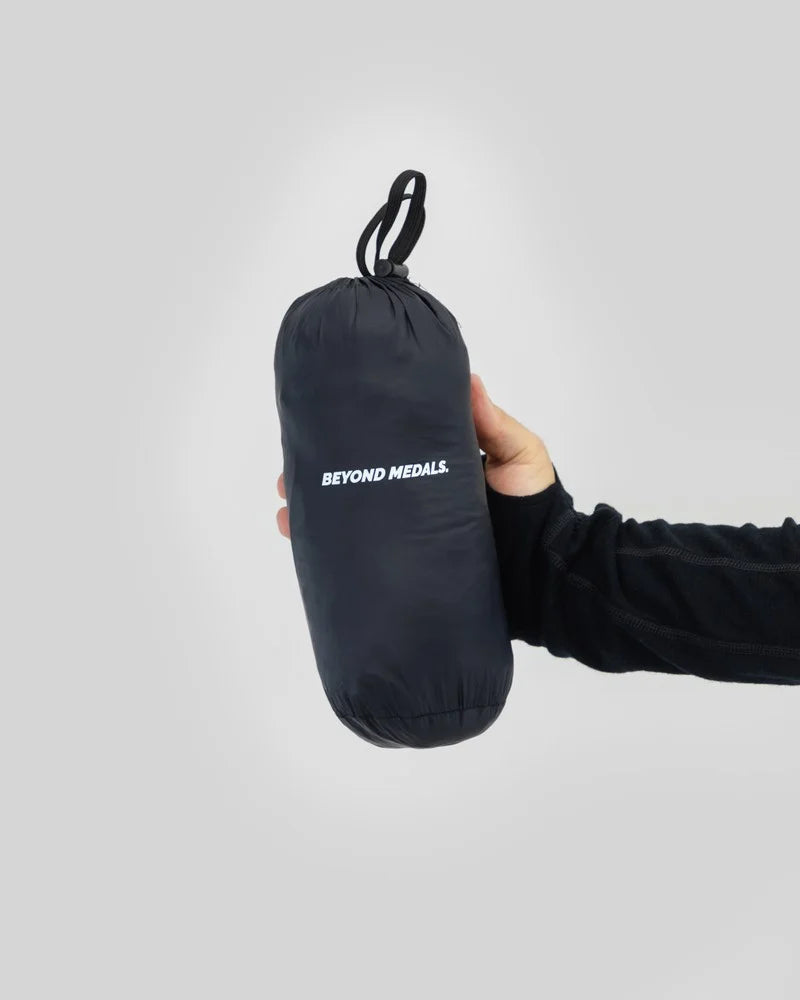 Packable Down Jacket - BLACK