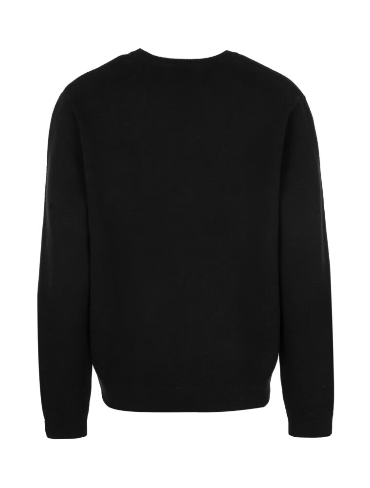 Heavy Flag Knit * BLACK