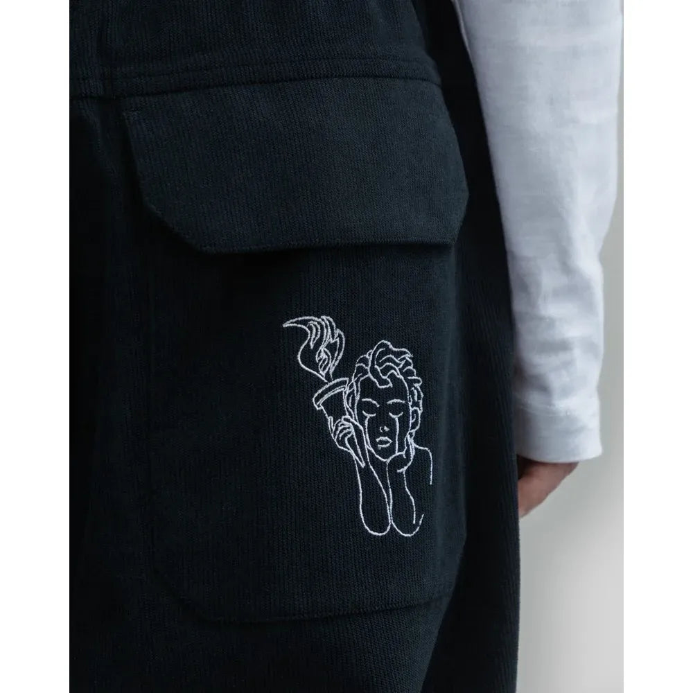 Park Pants Cord - BLACK
