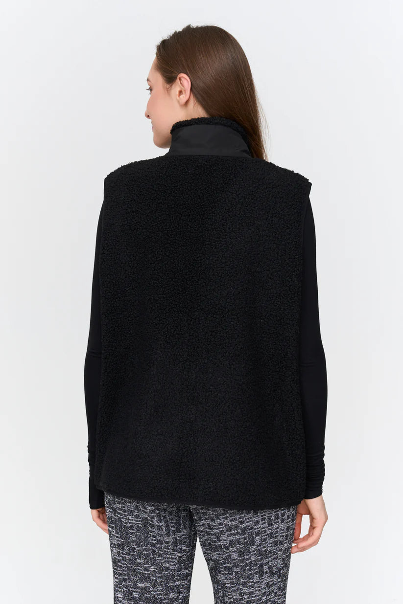 Teddy Vest * SCHWARZ