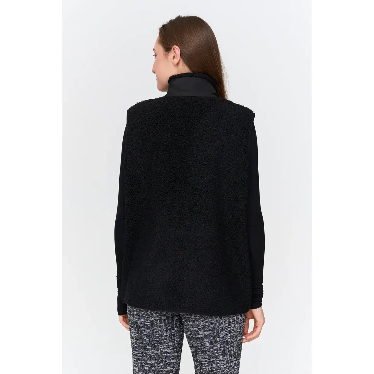 Teddy Vest * SCHWARZ