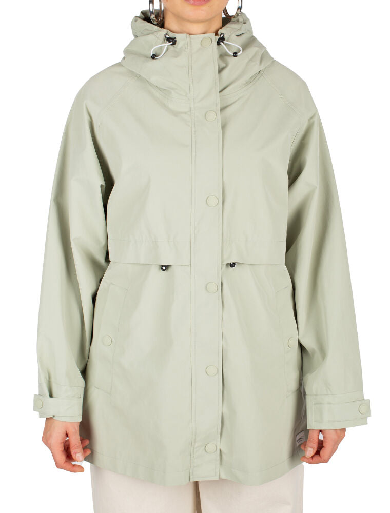 Kati Long Jacket - Light Sage