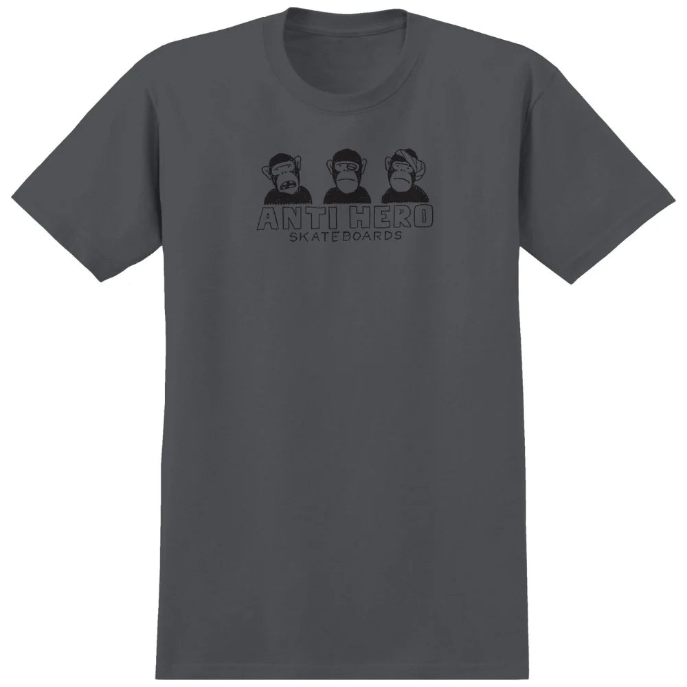 No Evil T-Shirt - ASPHALT