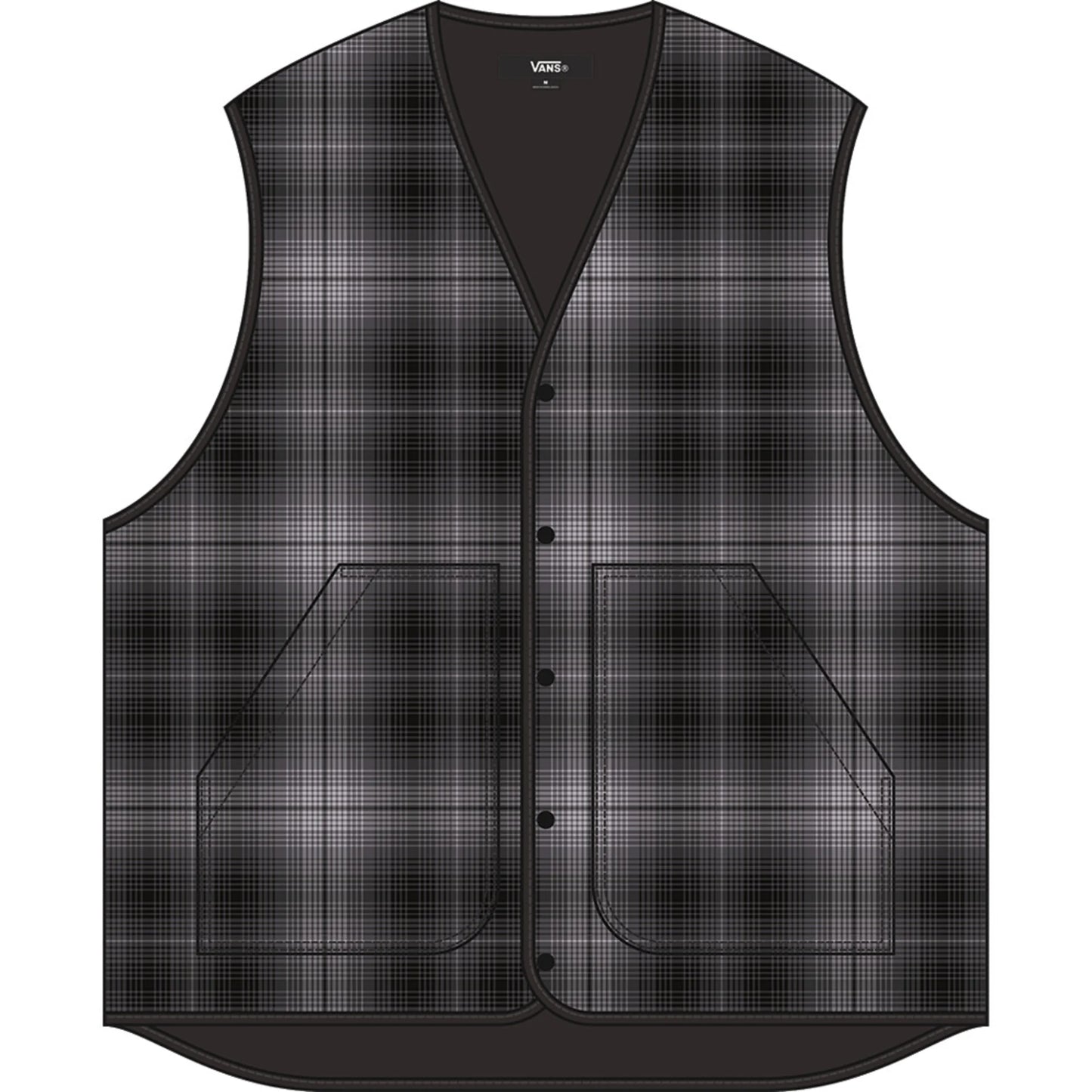 Plaid Homecoming Vest