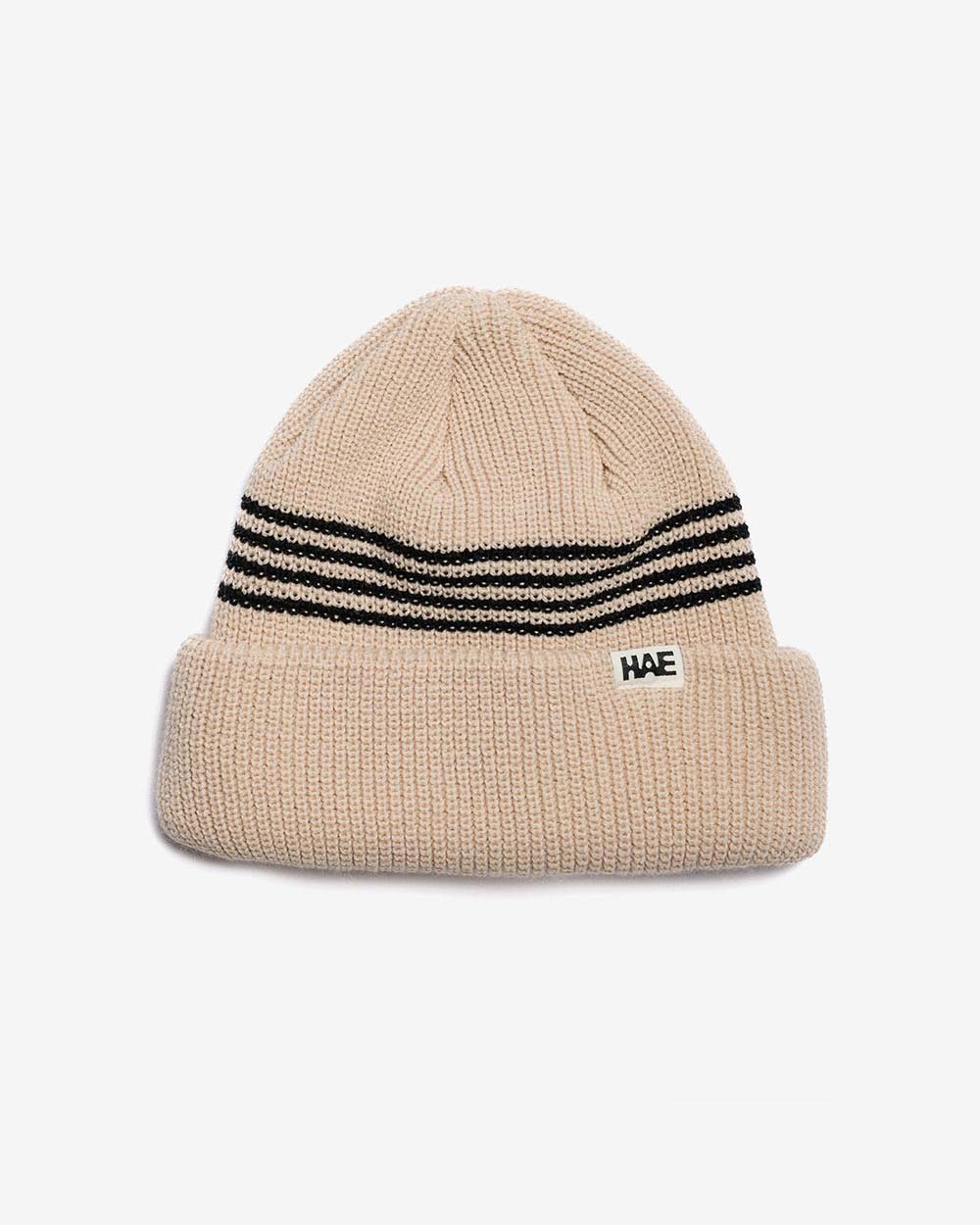 Pathfinder Beanie - BEIGE BLACK