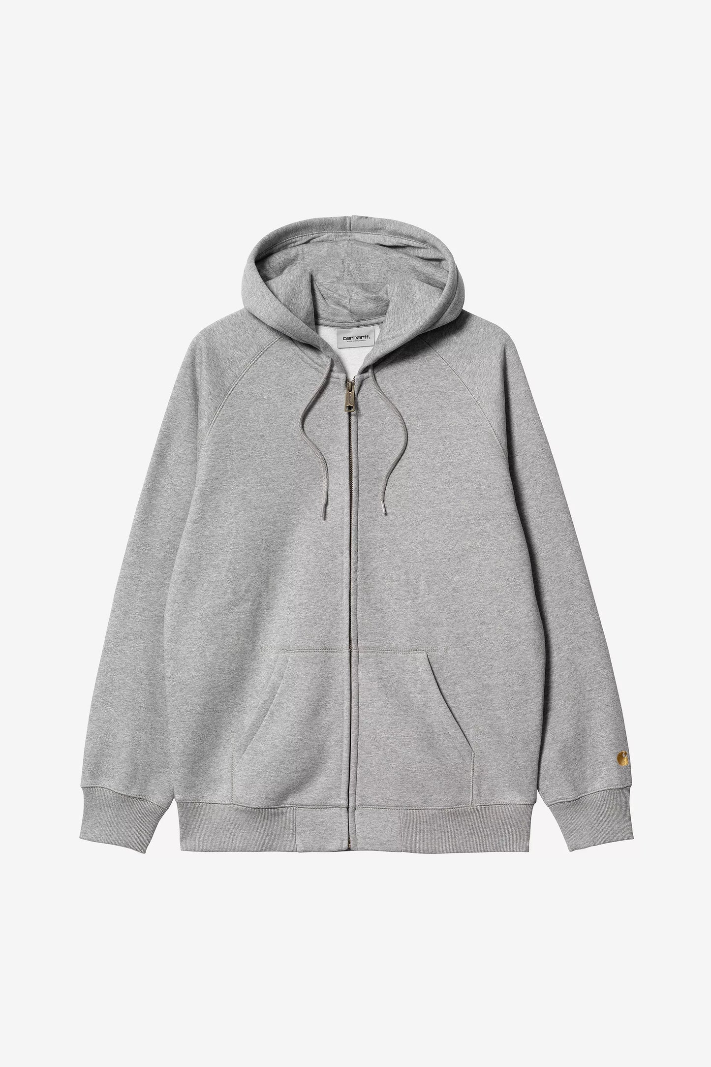 Hooded Chase Jacket * GREY HEATHER/GOLD