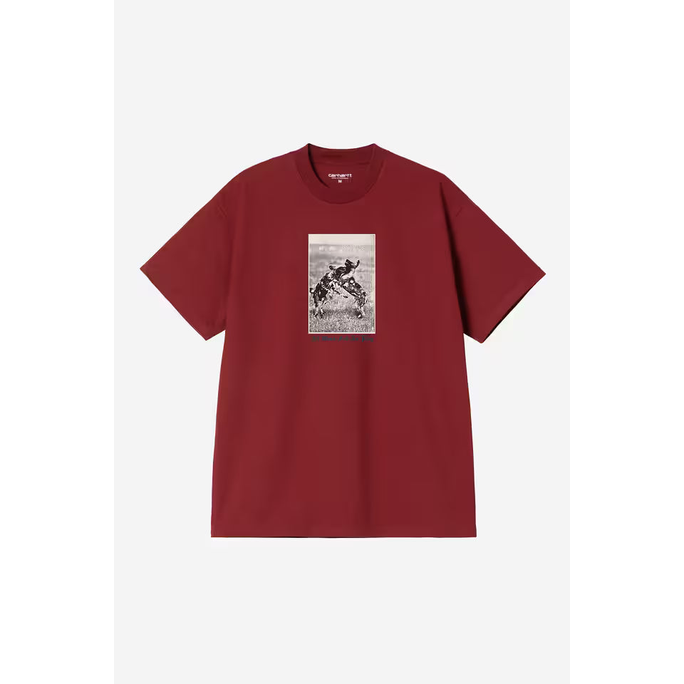 S/S No Play T-Shirt - scarlet