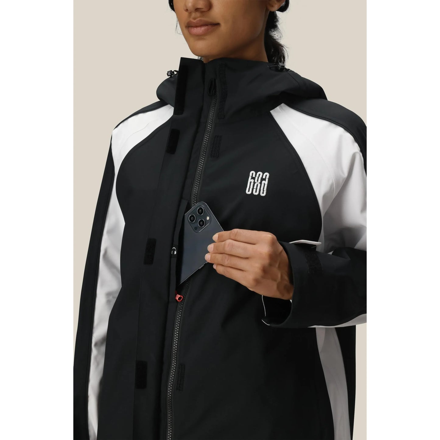 Hologram Shell Jacket - Black