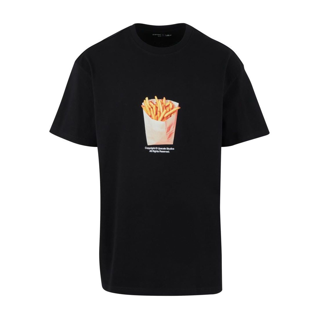 Small Fries Heavy Oversize Tee - Black