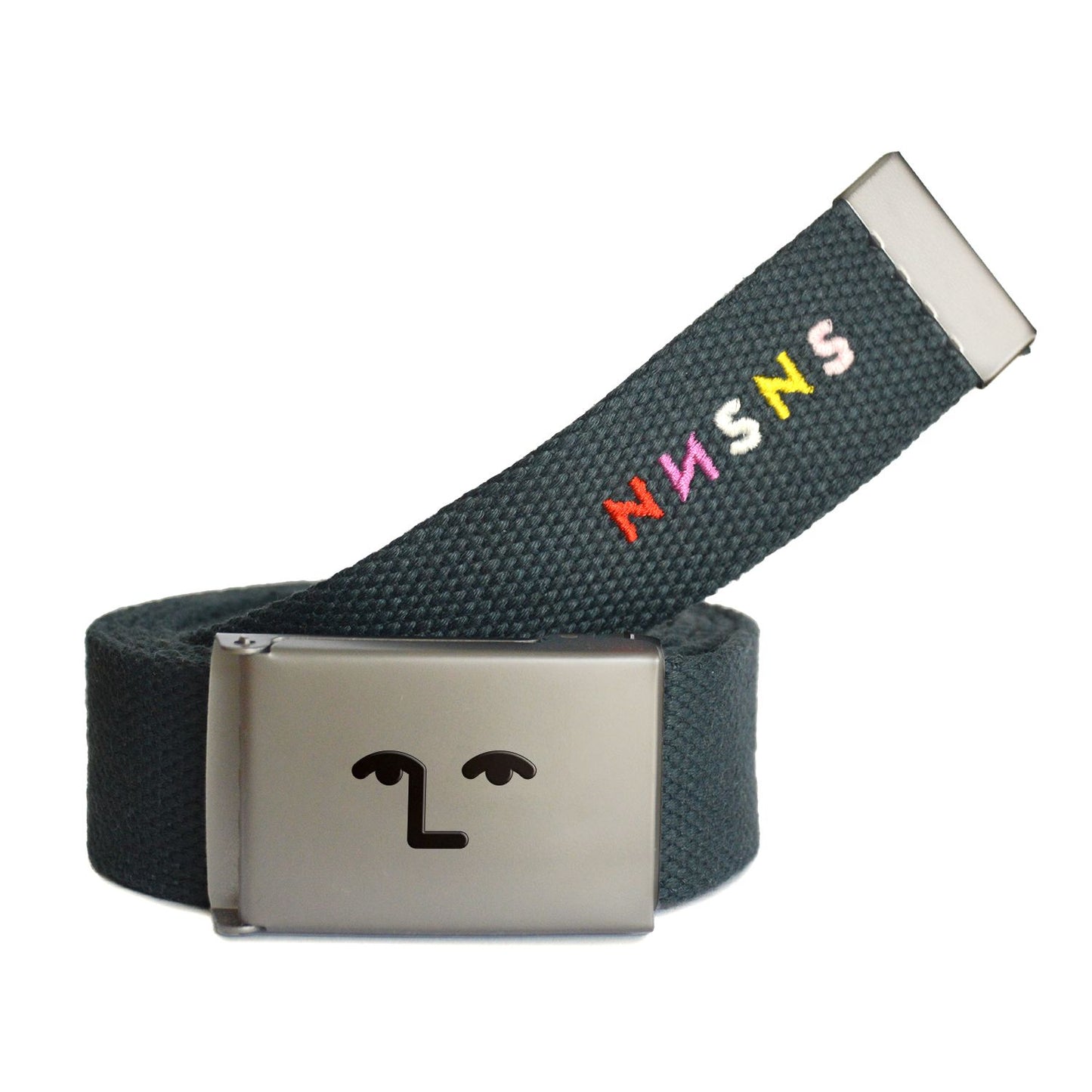 Face of belt brushed - GREY