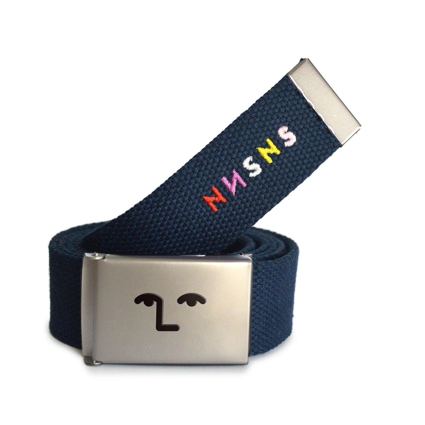 Face of belt brushed * NAVY