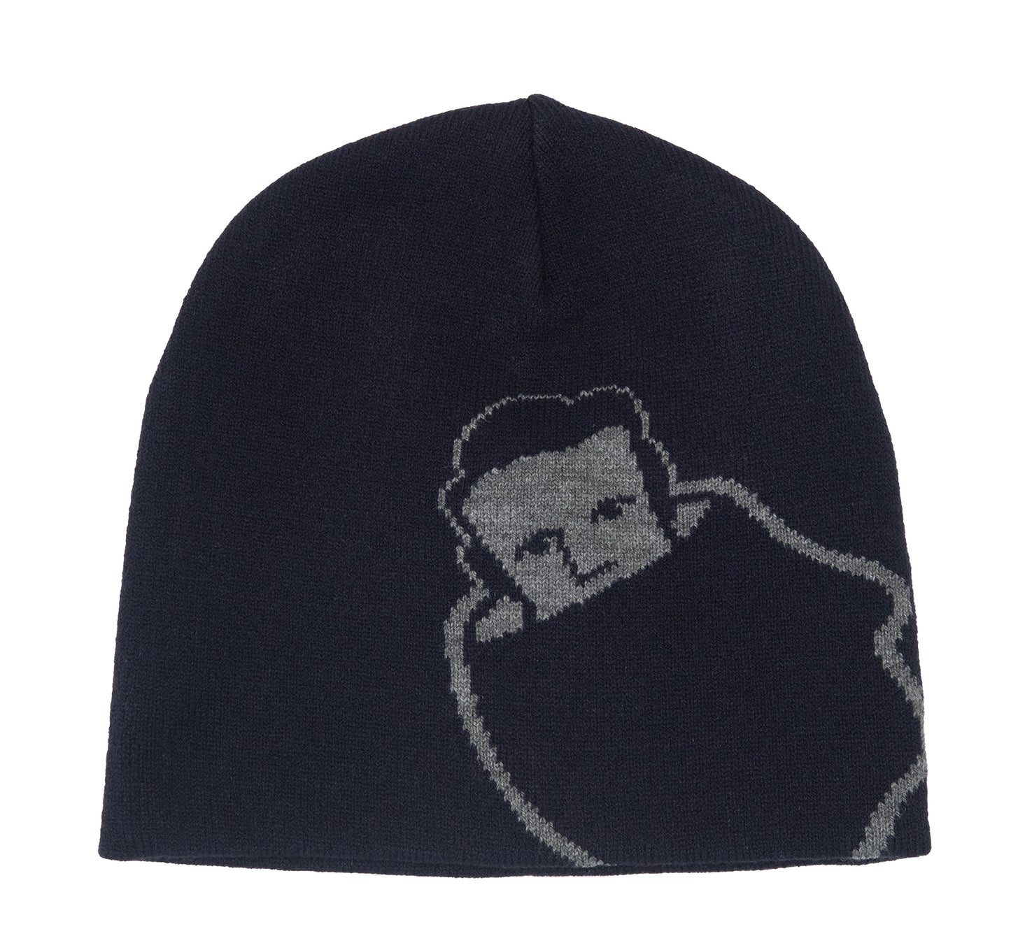 Beanie Head Logo - BLUE/WHITE