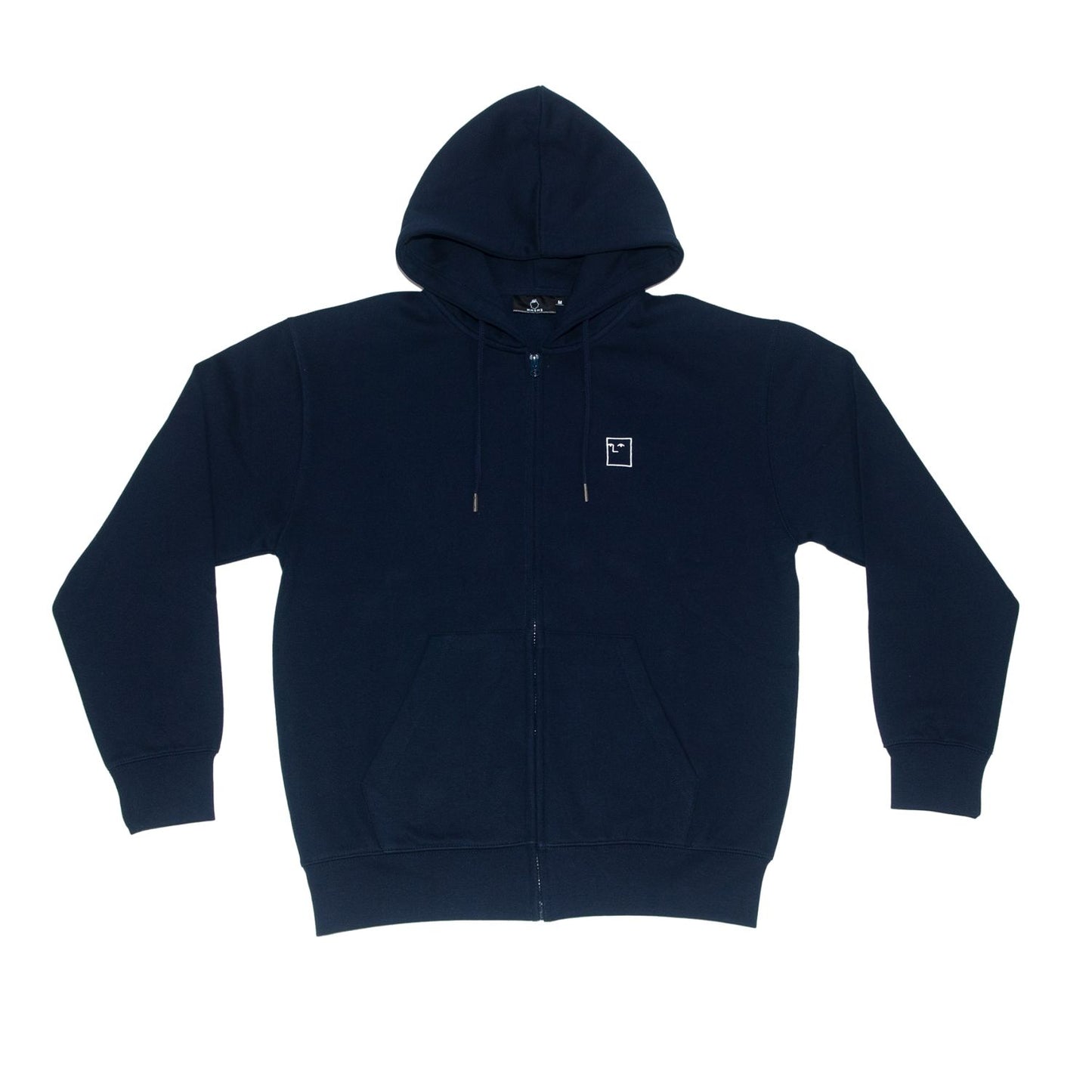 Blockhead Hoodie Full Zip * NAVY
