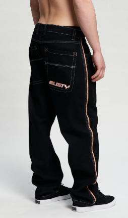 Flip Daddy 2.0 Jean * BLACK OUT/ORANGE