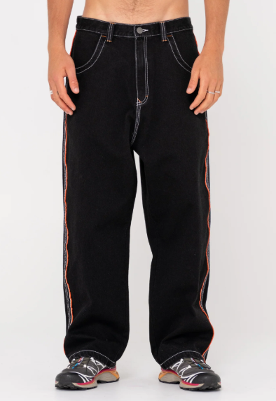 Flip Daddy 2.0 Jean * BLACK OUT/ORANGE
