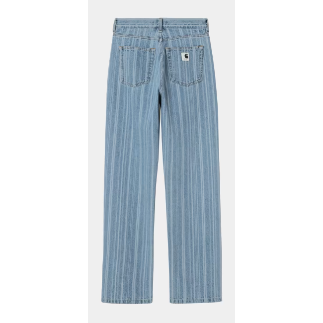 W' Rylan Pant RYLAN STRIPE/BLUE STONE BLEACHED