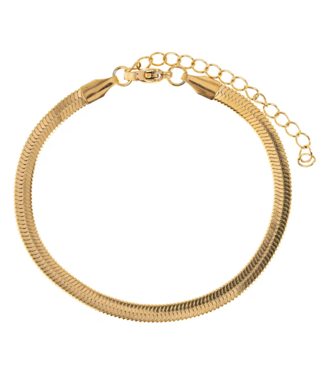Ivy - Snake Chain Bracelet Stainless Steel * GOLD