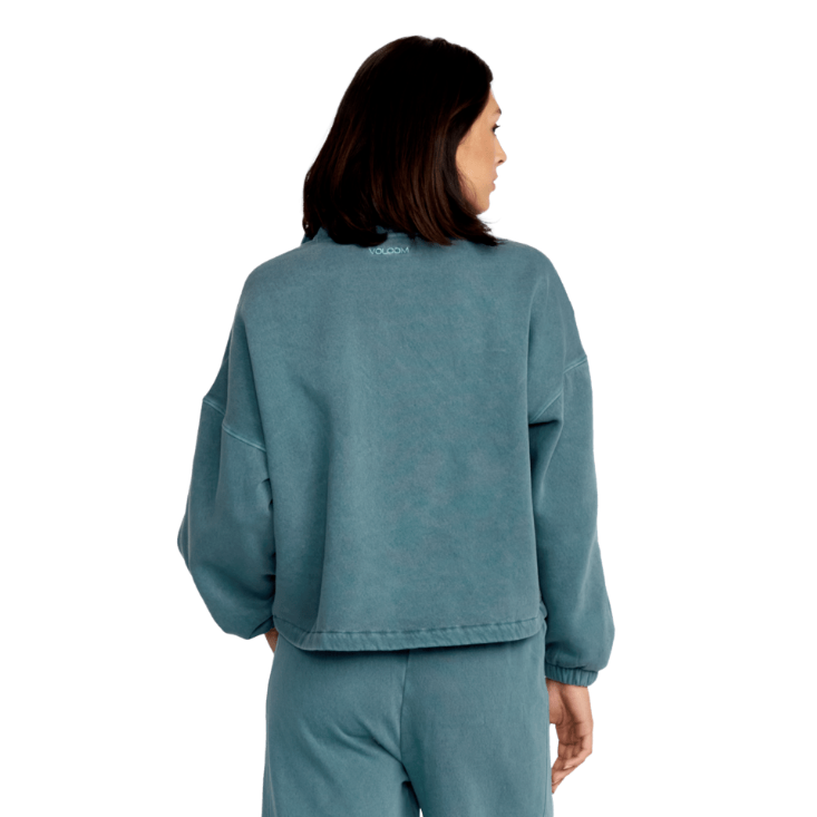 Stone Soft Quarter Zip EMERALD GREEN