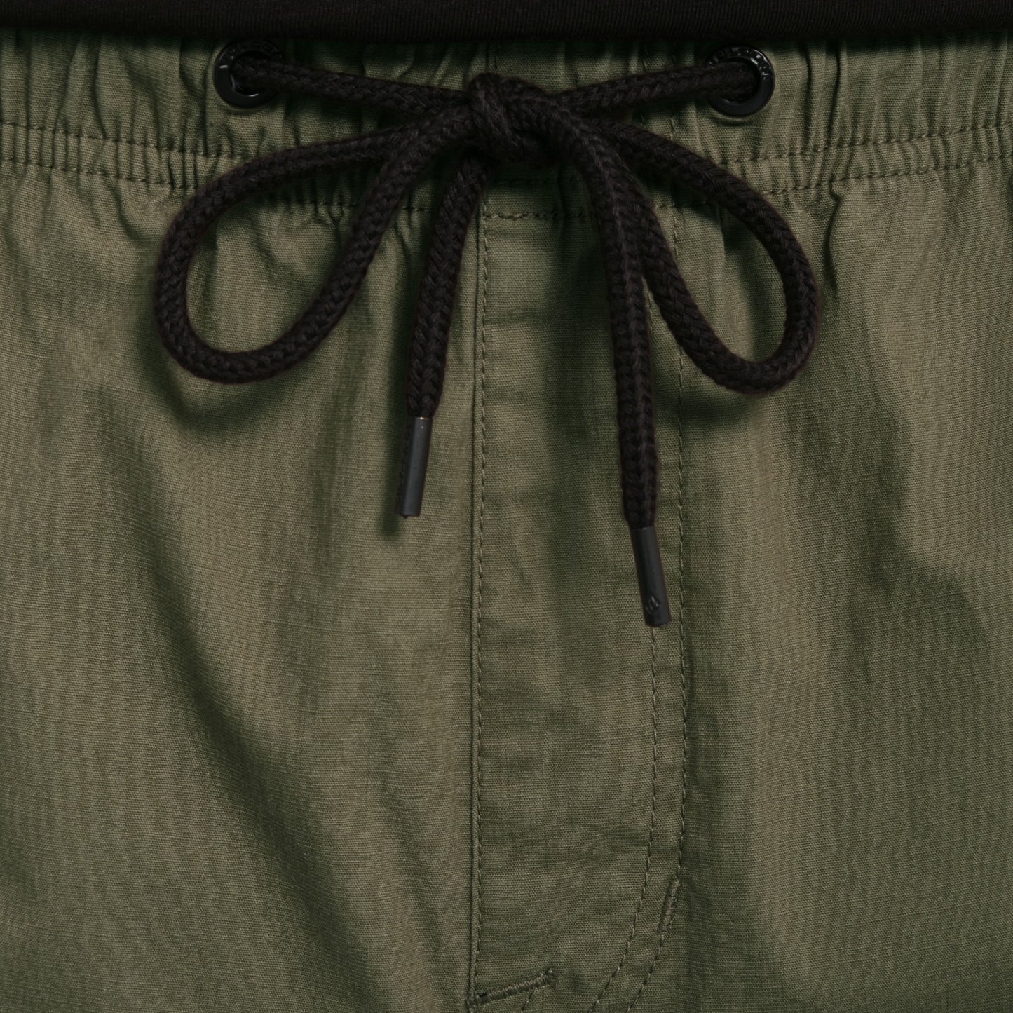Billow Tapered Elastic Waist Cargo - Wintermoss