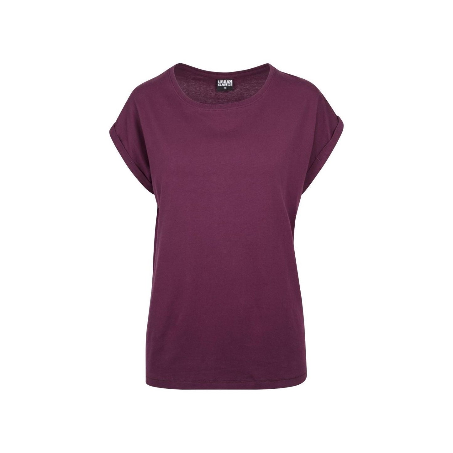 Extended Shoulder Tee cherry