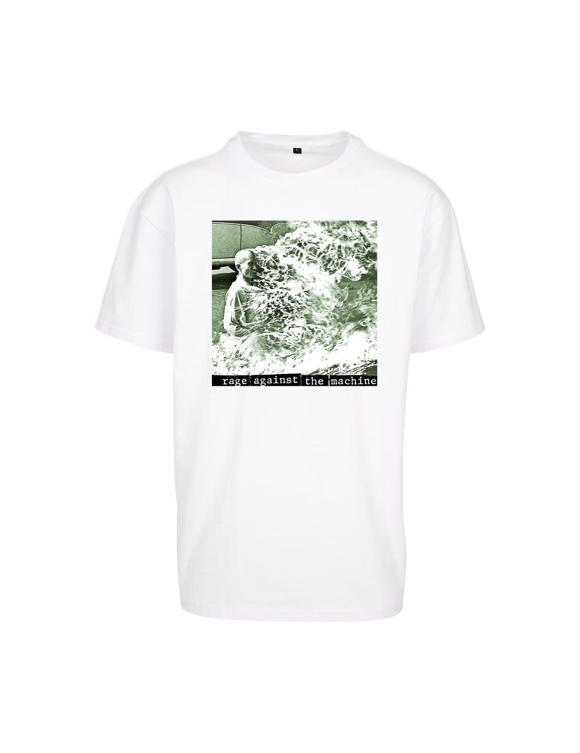 Rage Against The Maschine Oversize Tee * WHITE