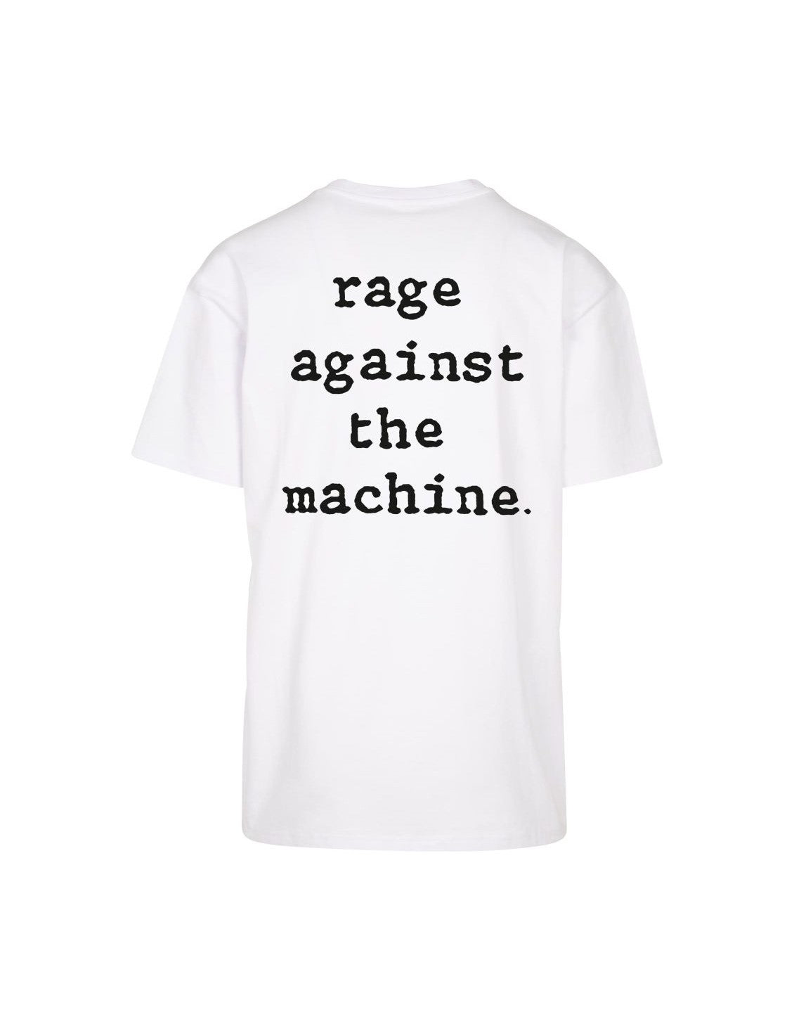 Rage Against The Maschine Oversize Tee * WHITE