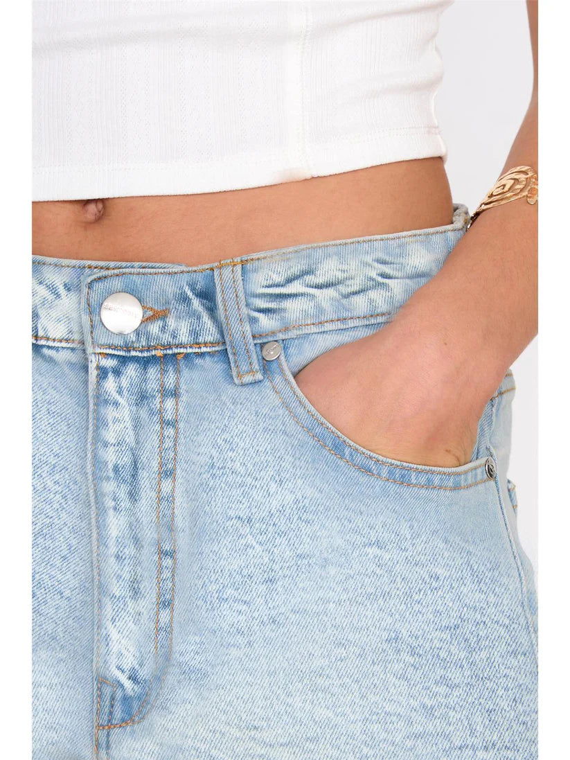 Denim Shorts - Light Blue