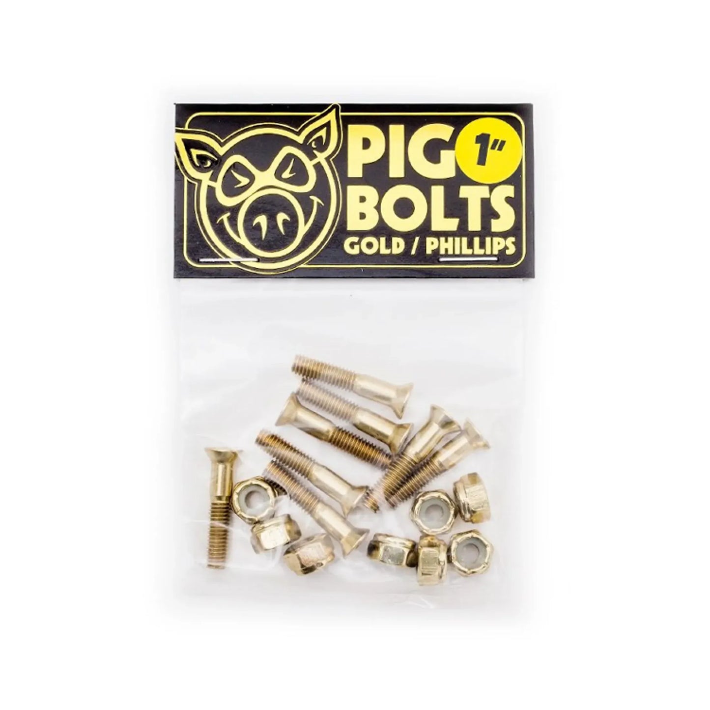 Pig 1" Kreuz Anodized Bolts Set * GOLD