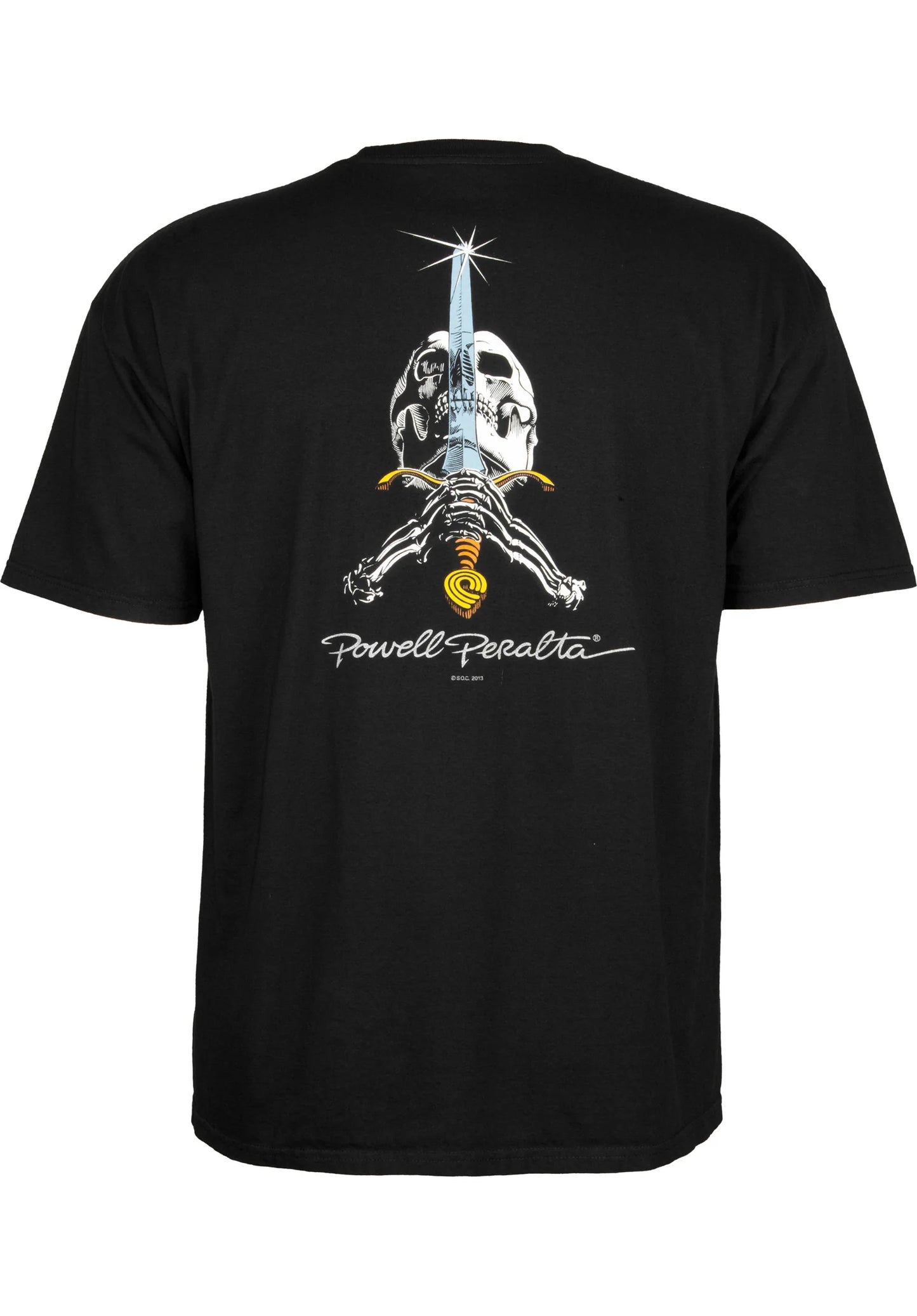 Powell Peralta Skull&Sword T-Shirt * BLACK