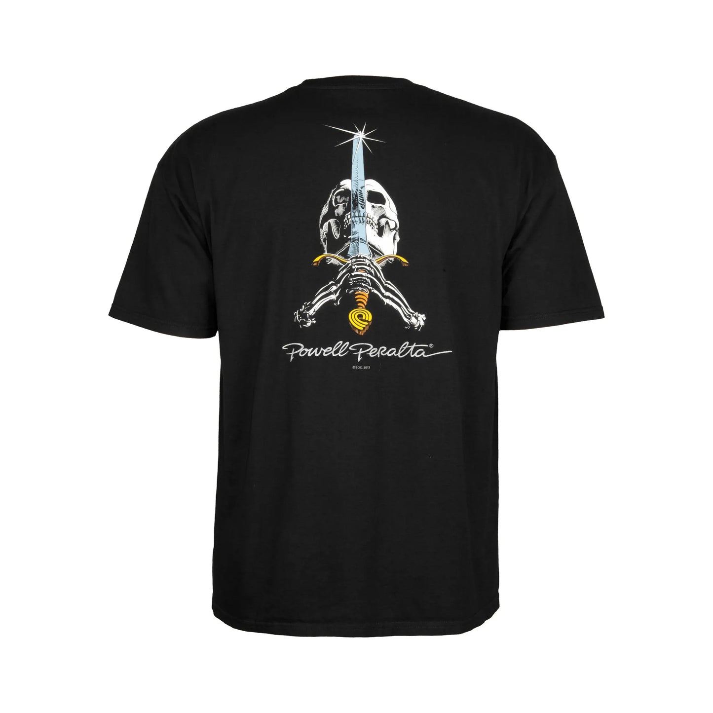 Powell Peralta Skull&Sword T-Shirt * BLACK
