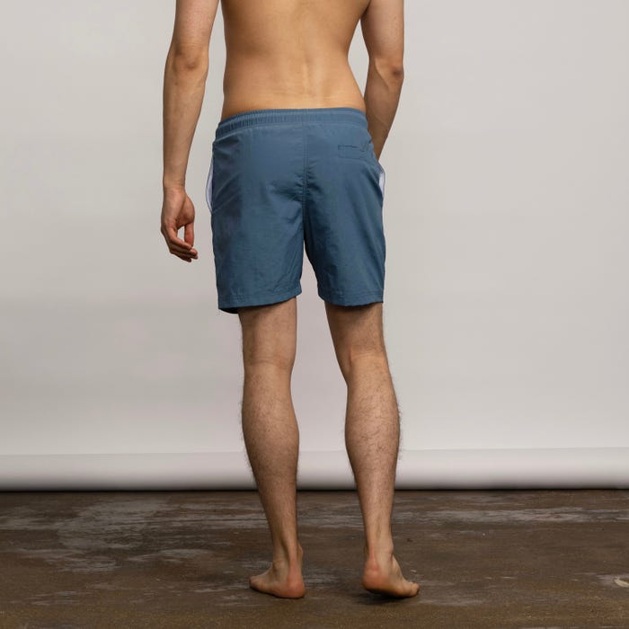 Classic Dot Swimshort - dusty blue