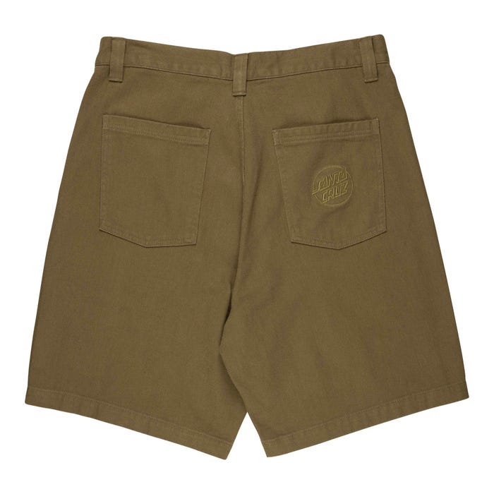 Opus Dot Workwear Shorts - Uniform Green
