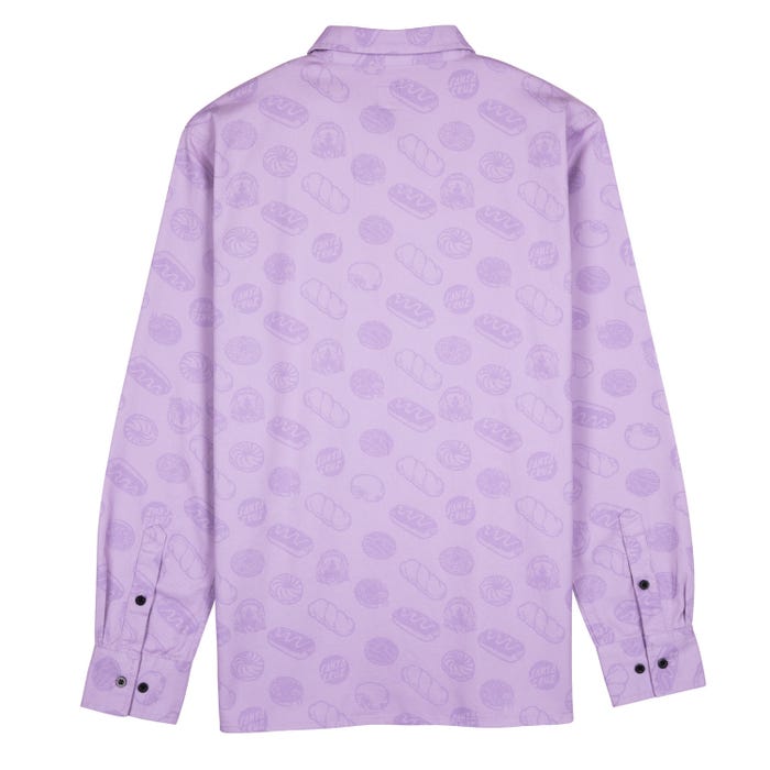 McCoy Donut Dog Shirt - digital lavender