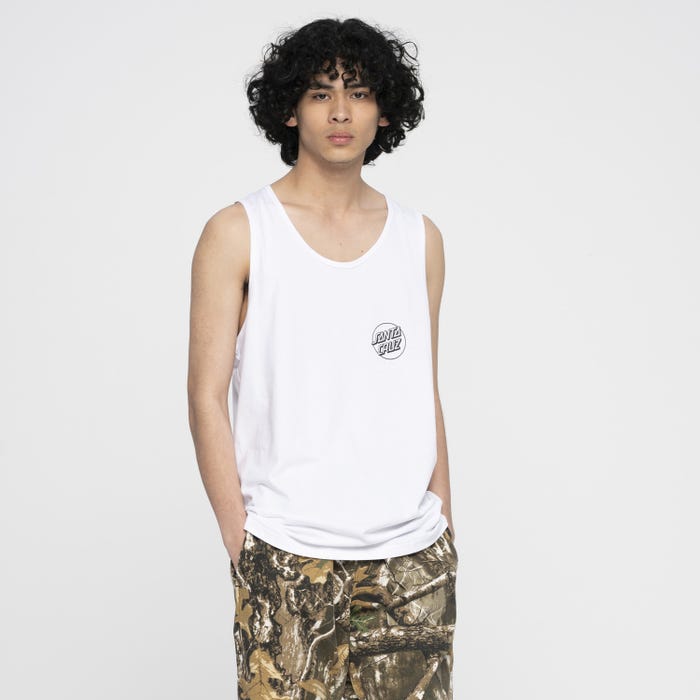 Screaming Hand Vest - white