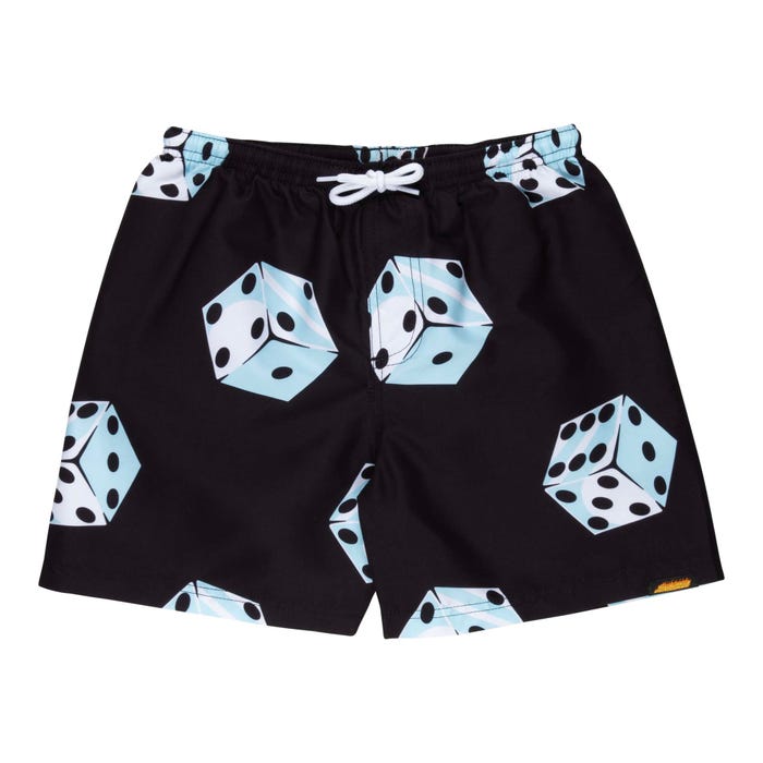 Youth Big Dice Swimshort - Black